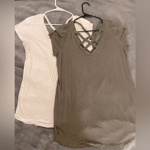 Maternity Shirts Sz Lg